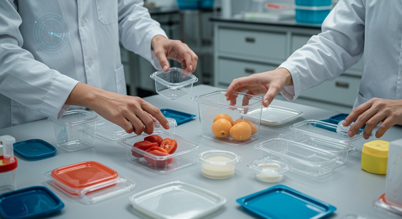 Разработка пластиковых изделий для хранения пищевых продуктов