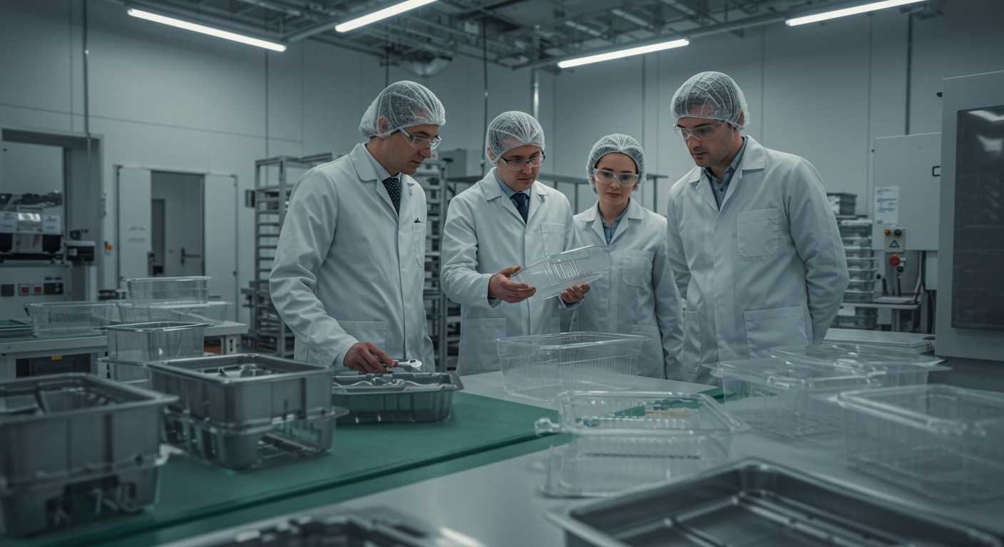 Пластиковые контейнеры для хранения пищевых продуктов