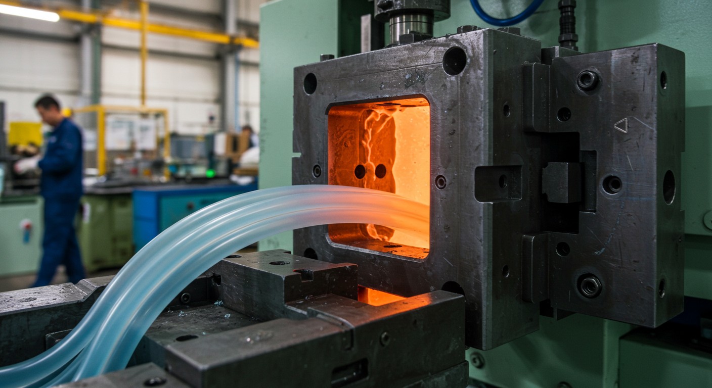 Литьё пластика для кабельных и защитных труб