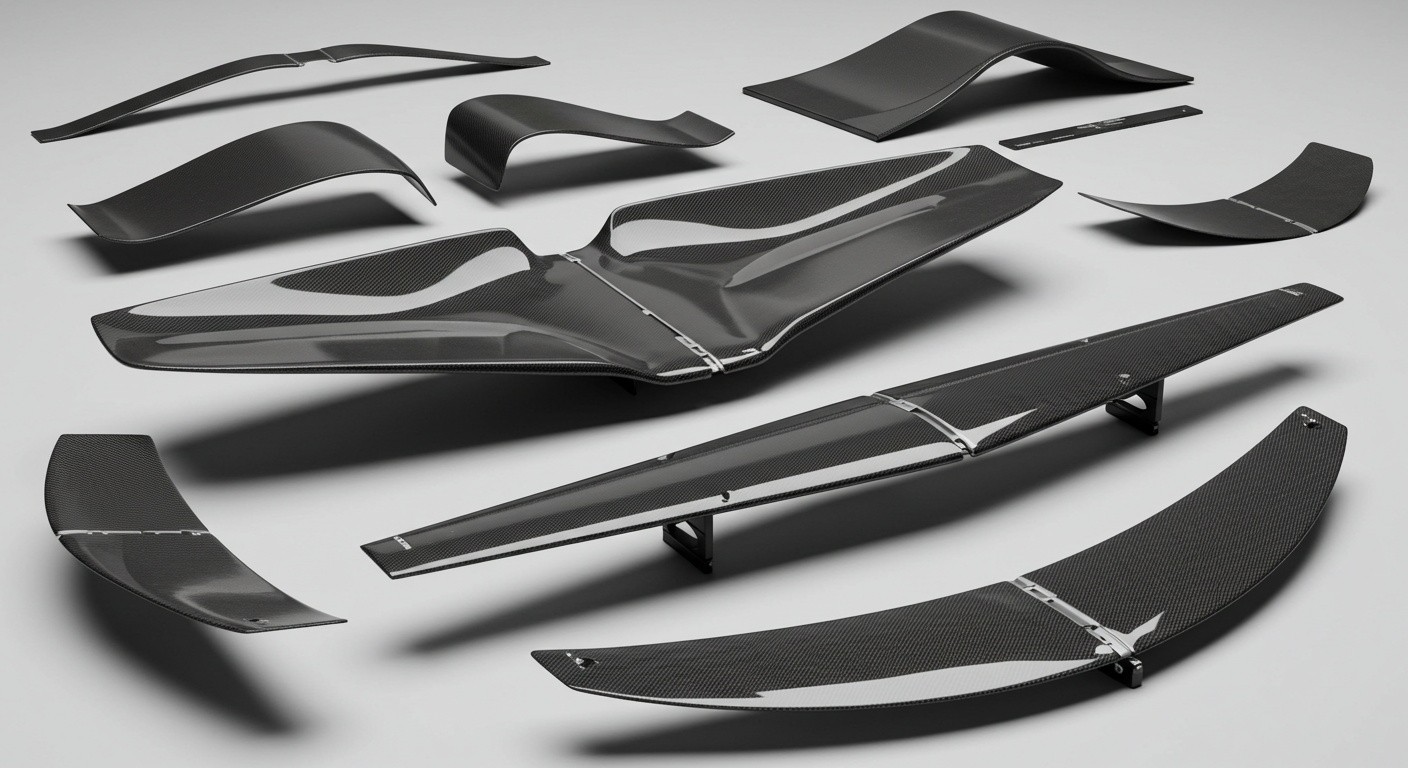 Проектирование деталей и изделий для аэродинамических элементов