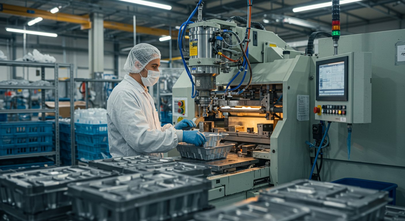 Изготовление пластиковых деталей для упаковки пищевых продуктов Пластиковые детали для упаковки пищевых продуктов