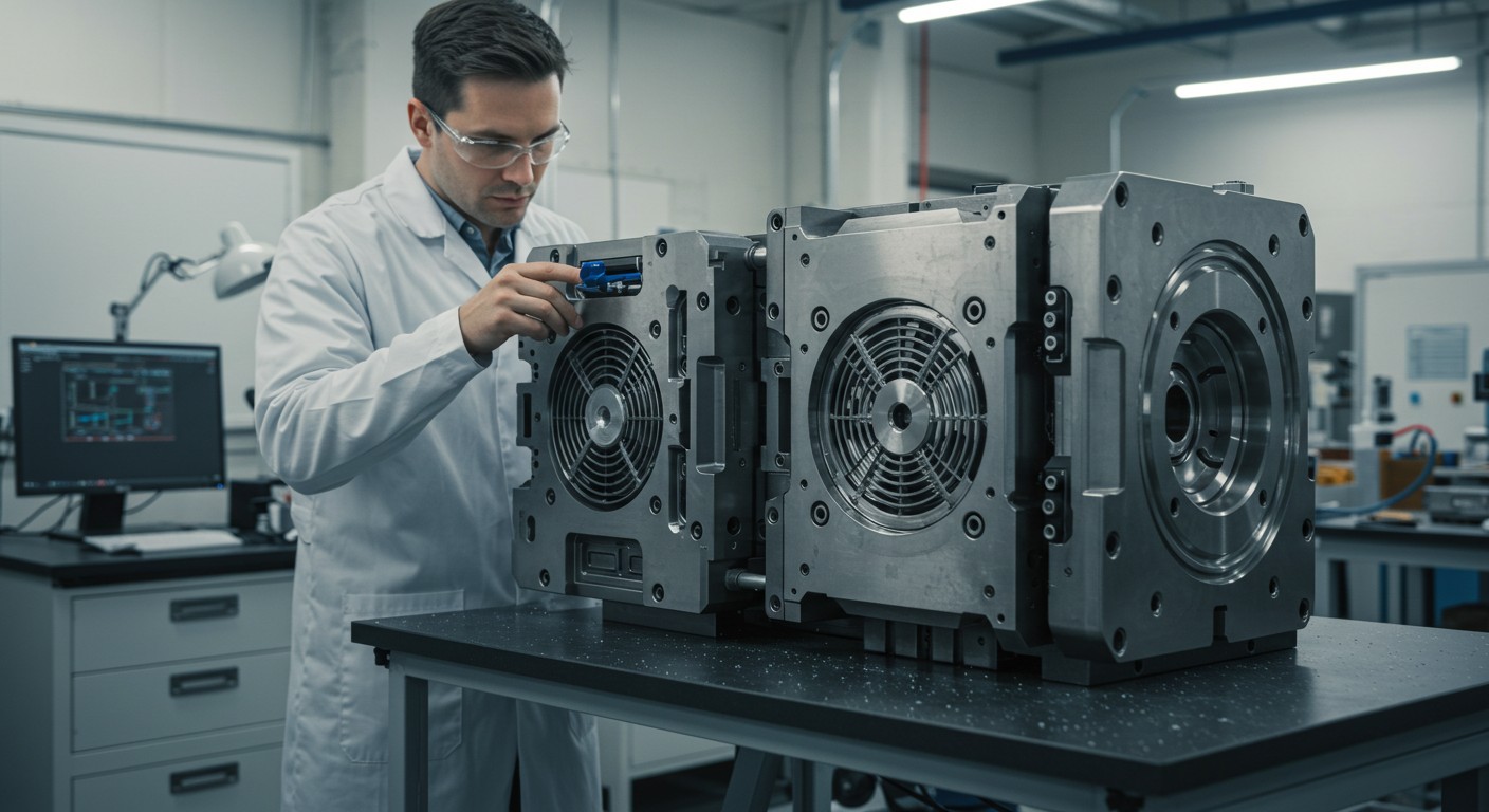 Пресс-форма с усовершенствованной системой охлаждения