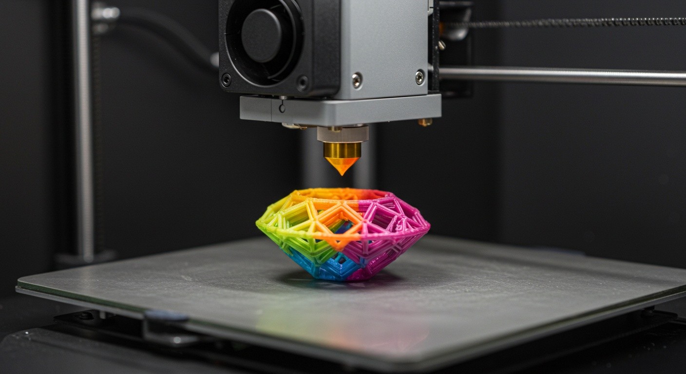 3D печать прототипов драгоценных камней