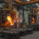 Литьё изделий и деталей для машиностроительной отрасли крупных масштабов