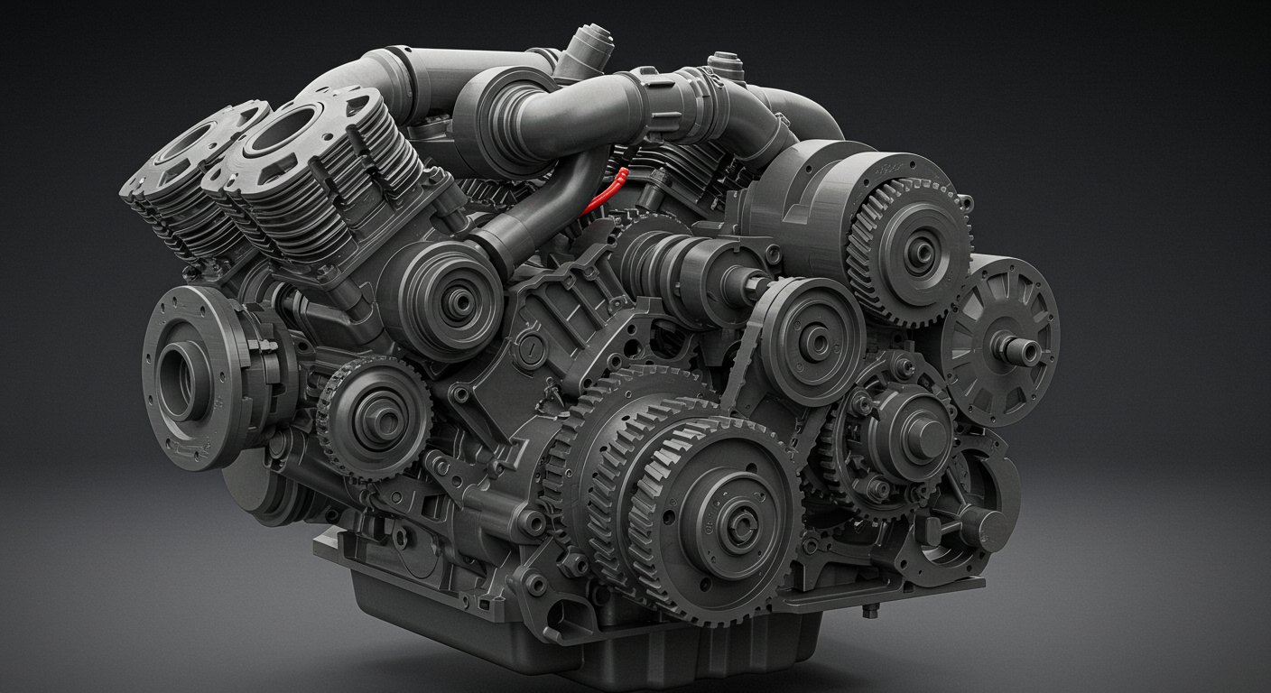 3D печать прототипов двигателей