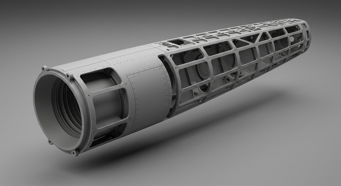 3D печать конструктивных элементов фюзеляжа