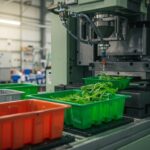 Литьё пластиковых деталей для упаковки сельхозпродукции