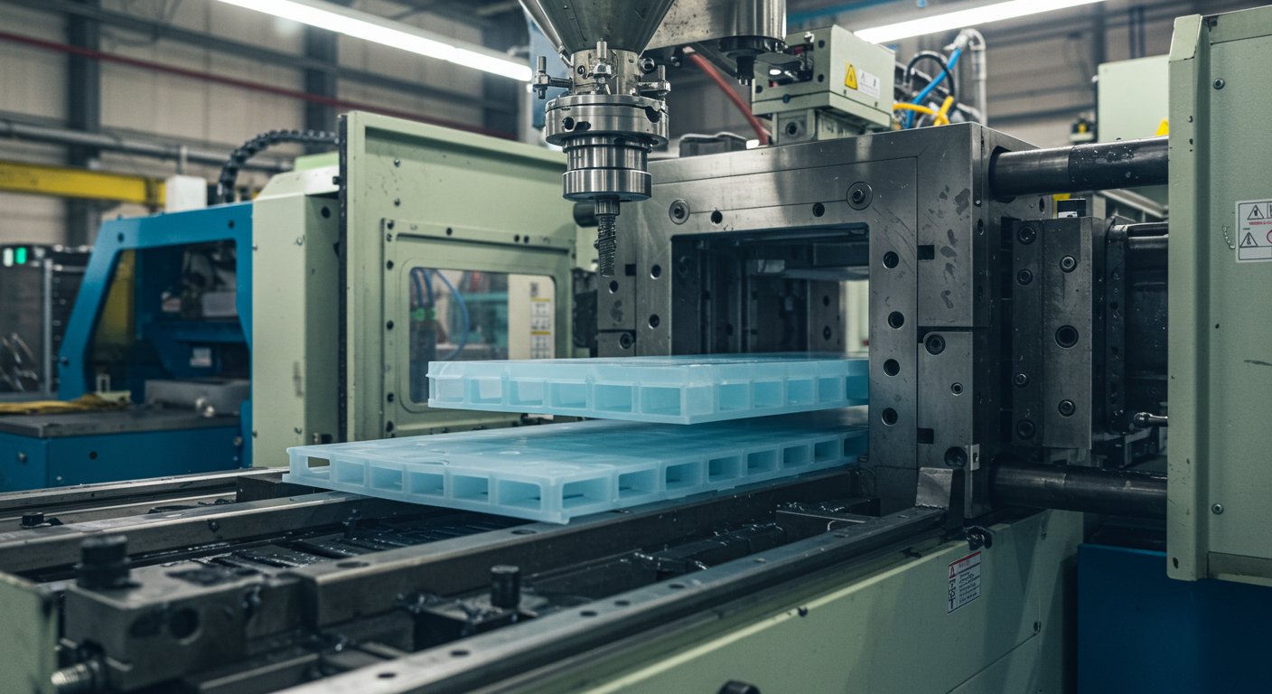 Литьё пластика для строительных листов