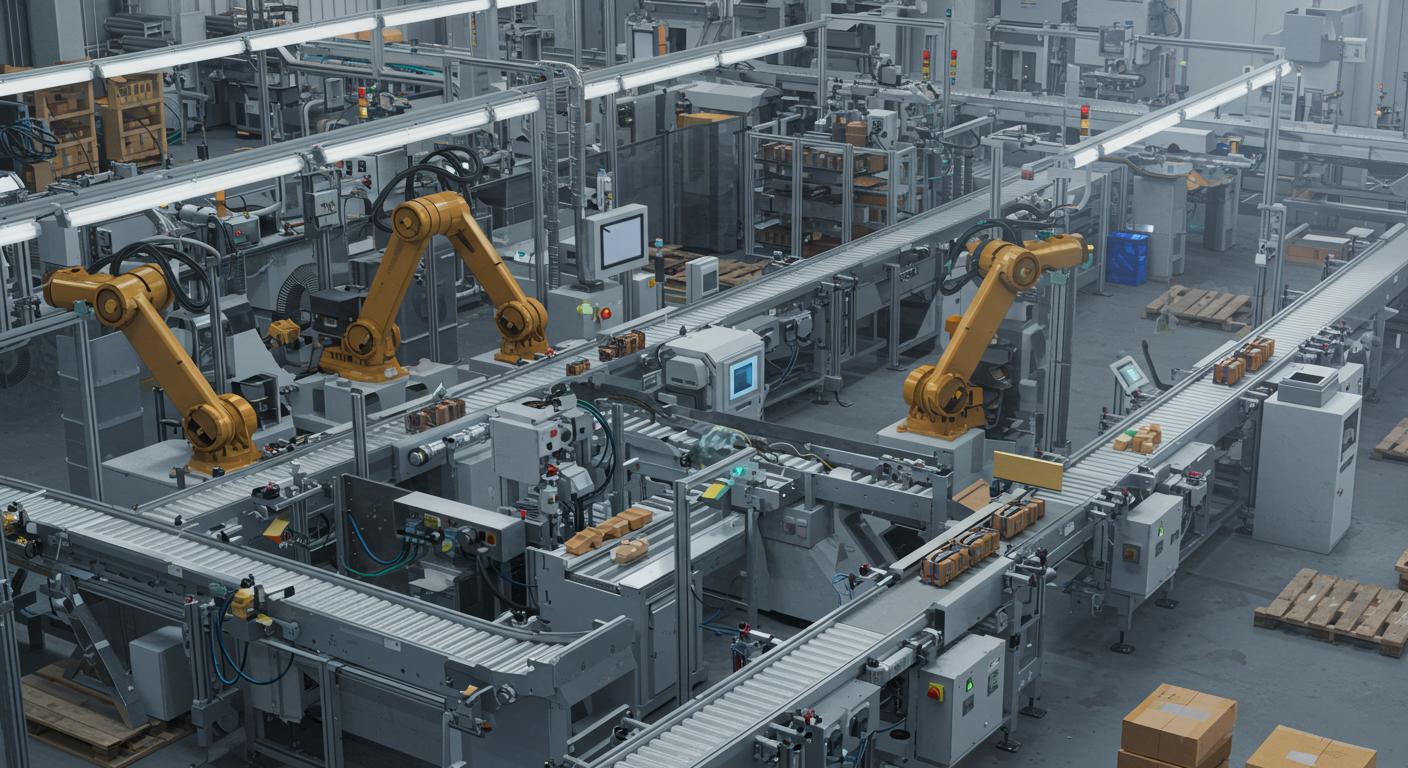 Интеграция производственной линии в цехе