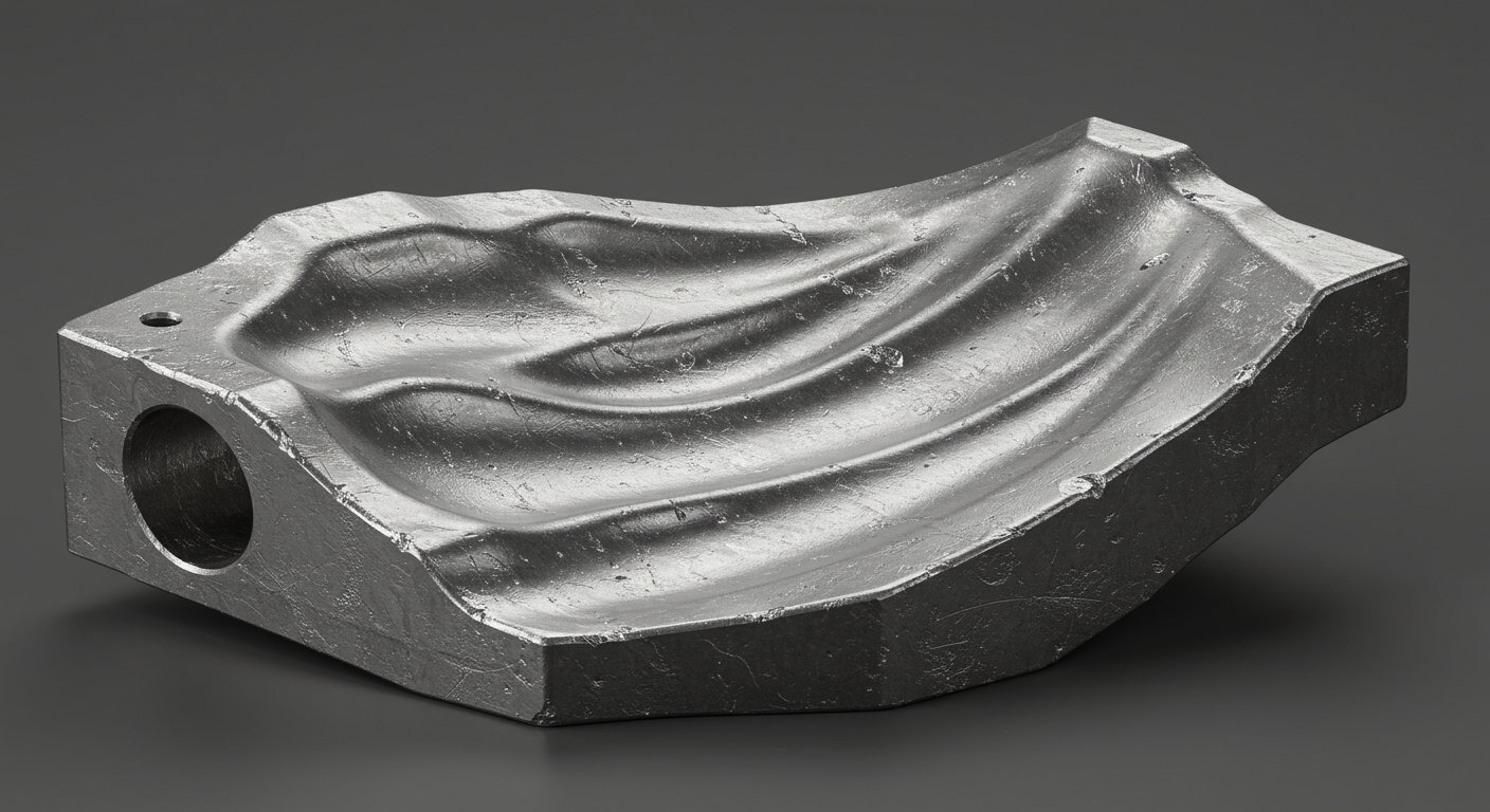 Вибрационная обработка формы для литья