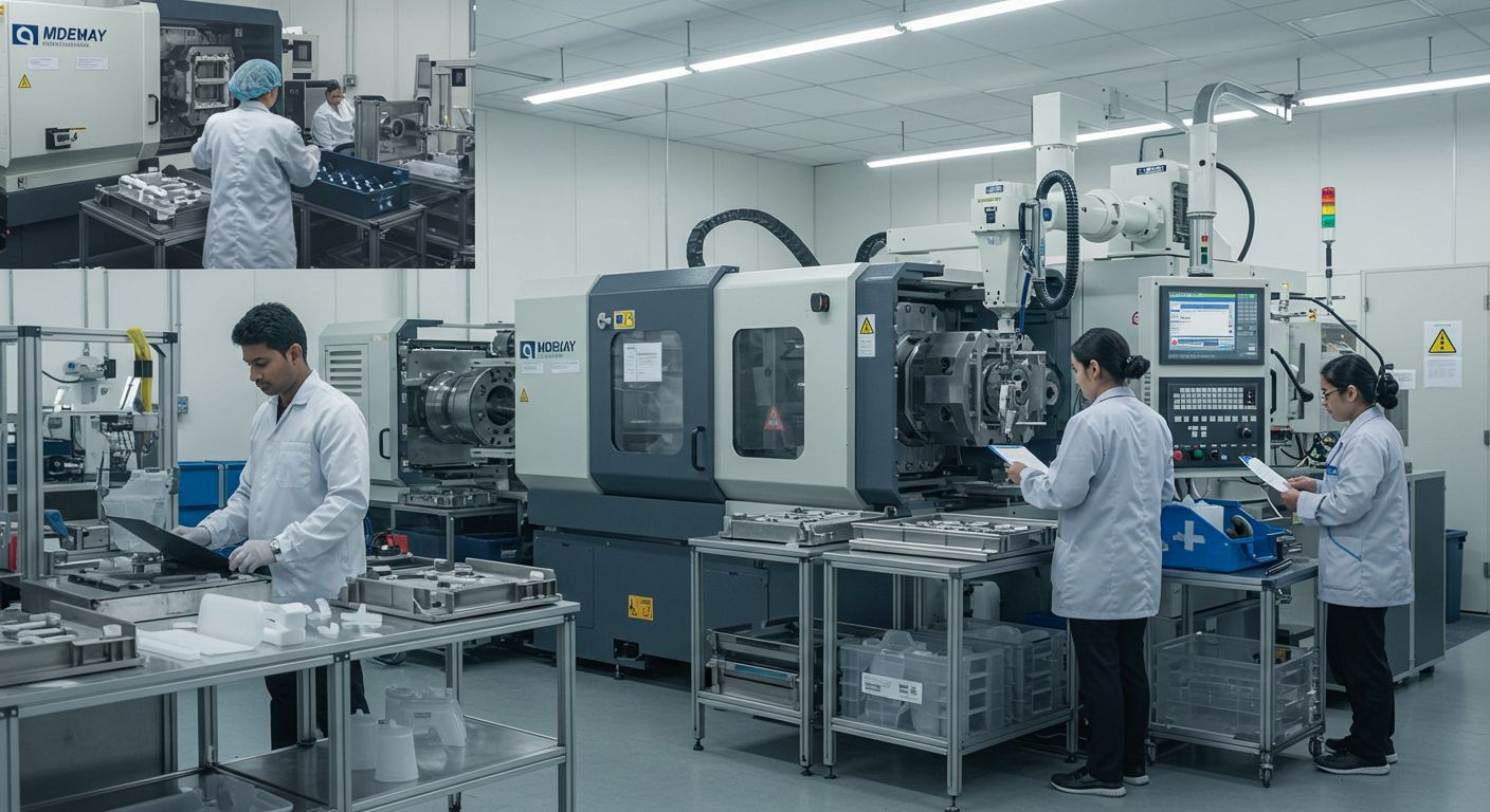 Производство пластиковых компонентов для медицины
