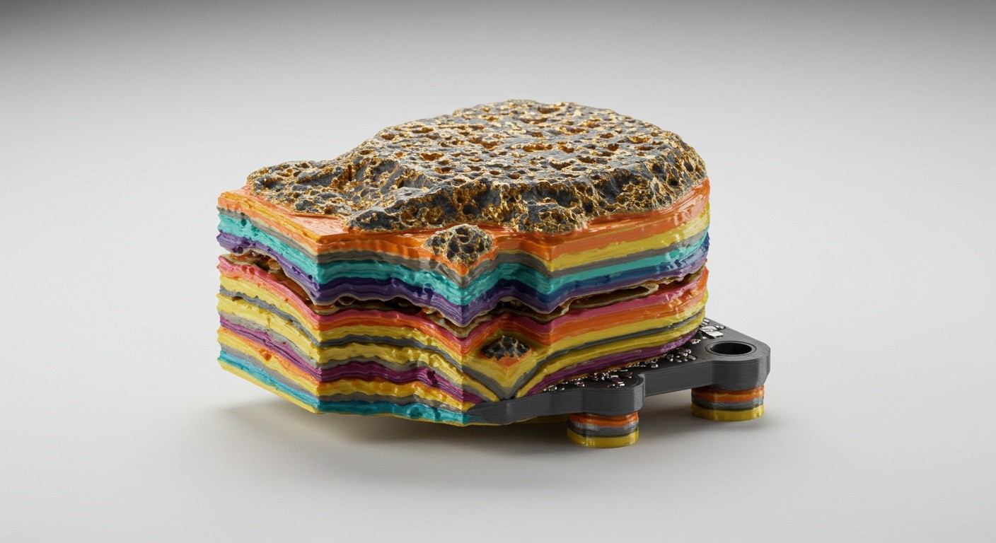 3D печать мелких композитных деталей