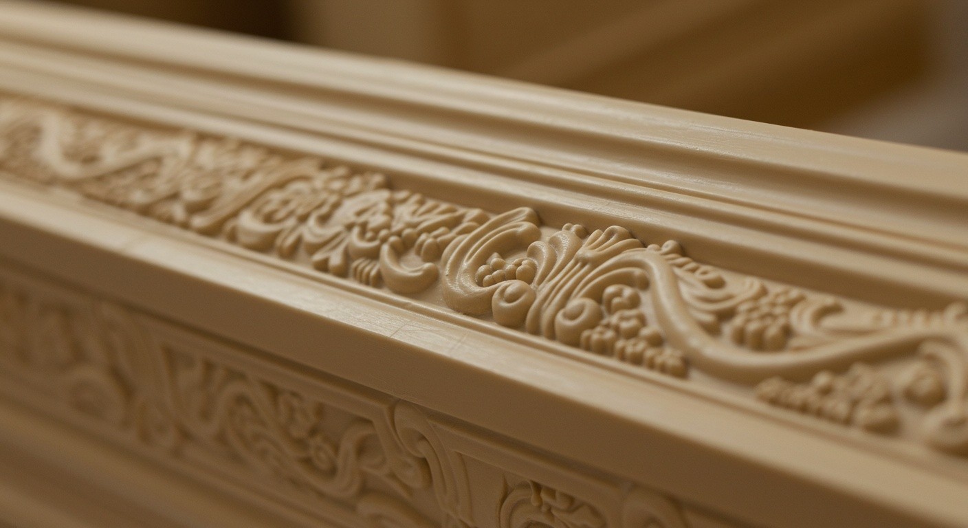 Литьё пластика для фасадных украшений