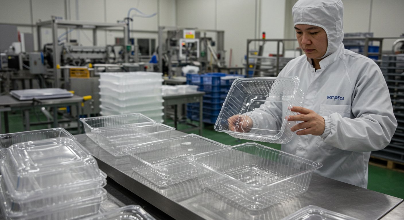 Изготовление пластиковых изделий для упаковки продуктов питания