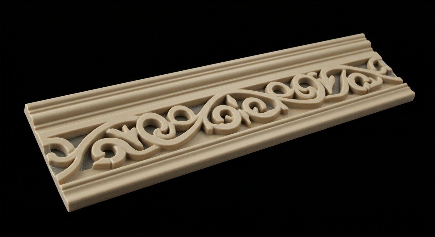 Литьё пластика для декоративных панелей