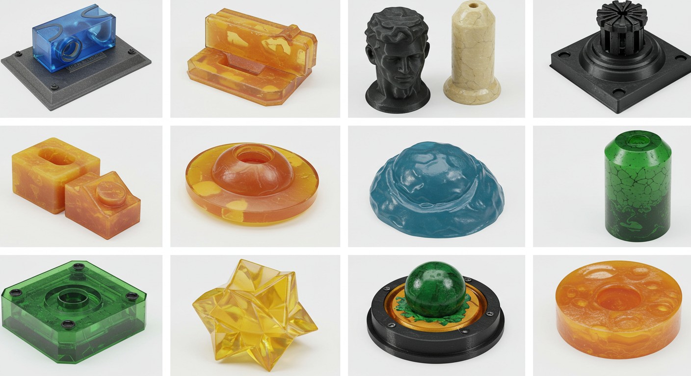 3D печать смоляных средних изделий