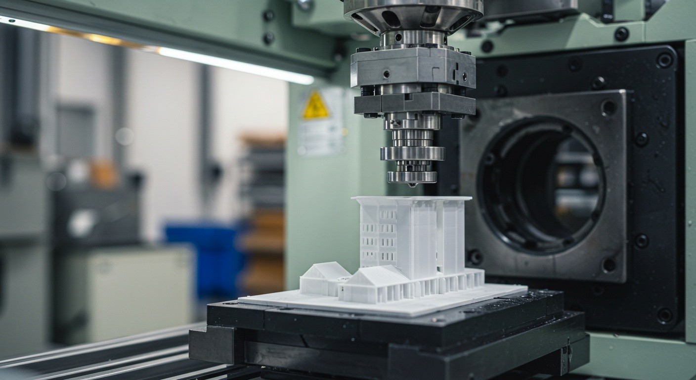 Литьё пластика для рекламных и выставочных элементов