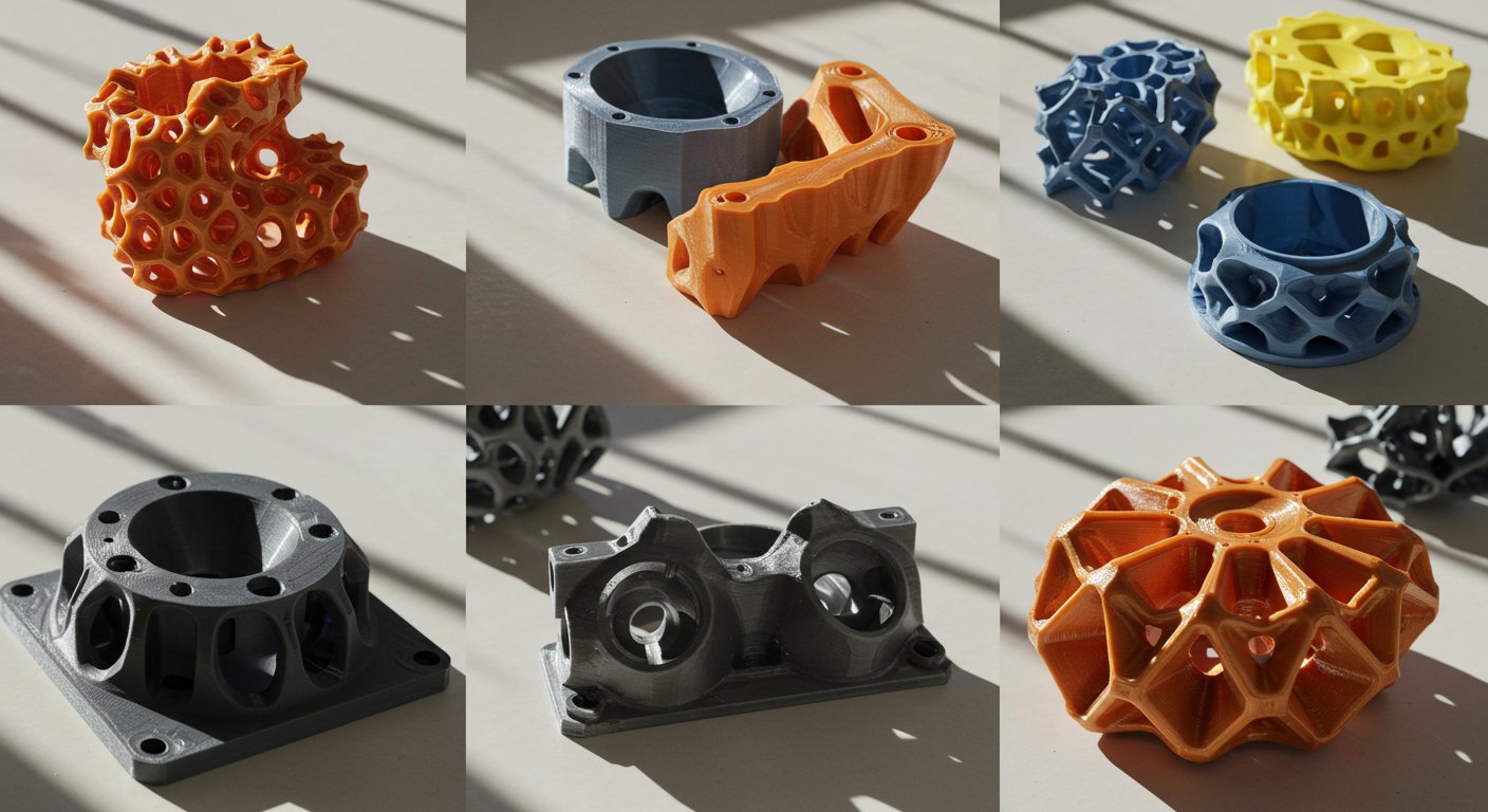 3D печать композитных средних изделий