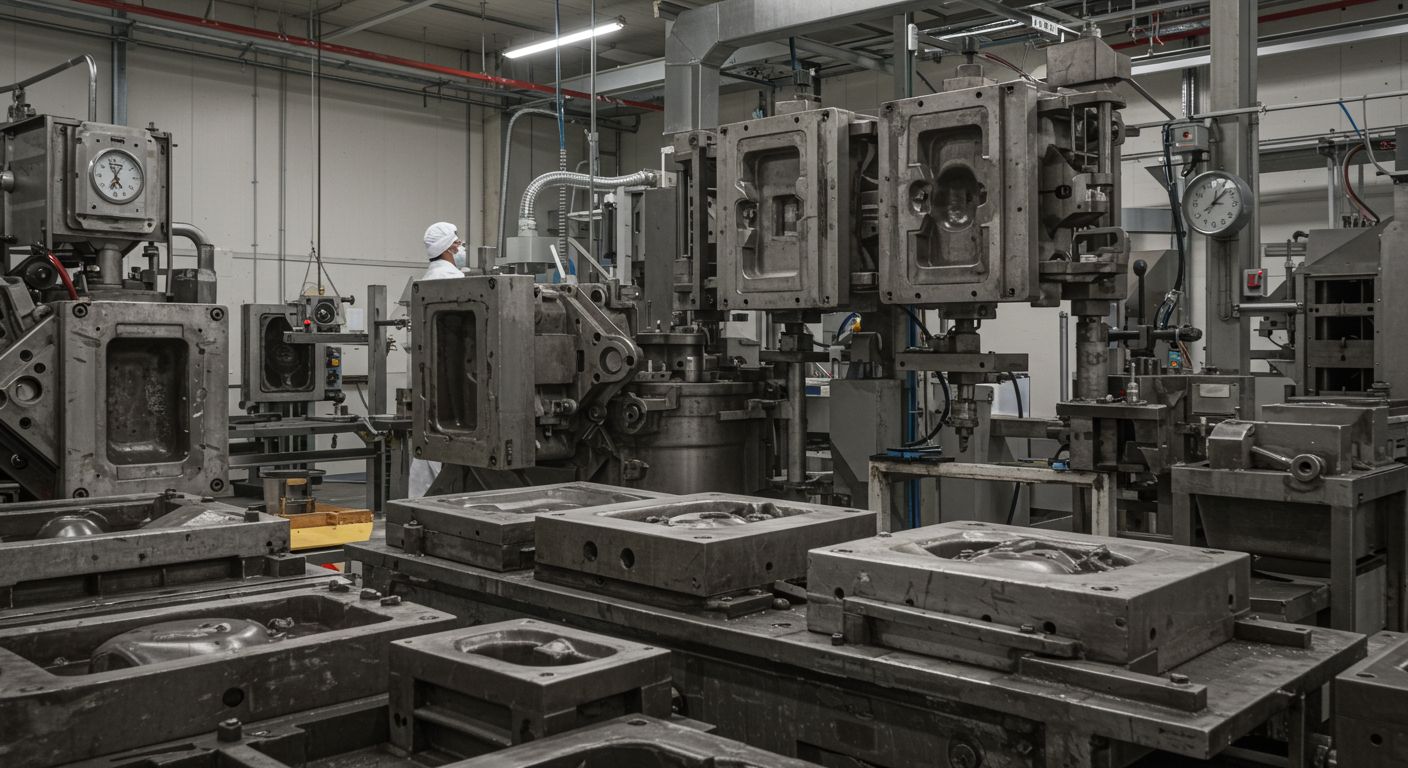 Литьё деталей для средних пищевых производств