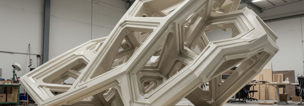 3D печать смоляных крупногабаритных моделей