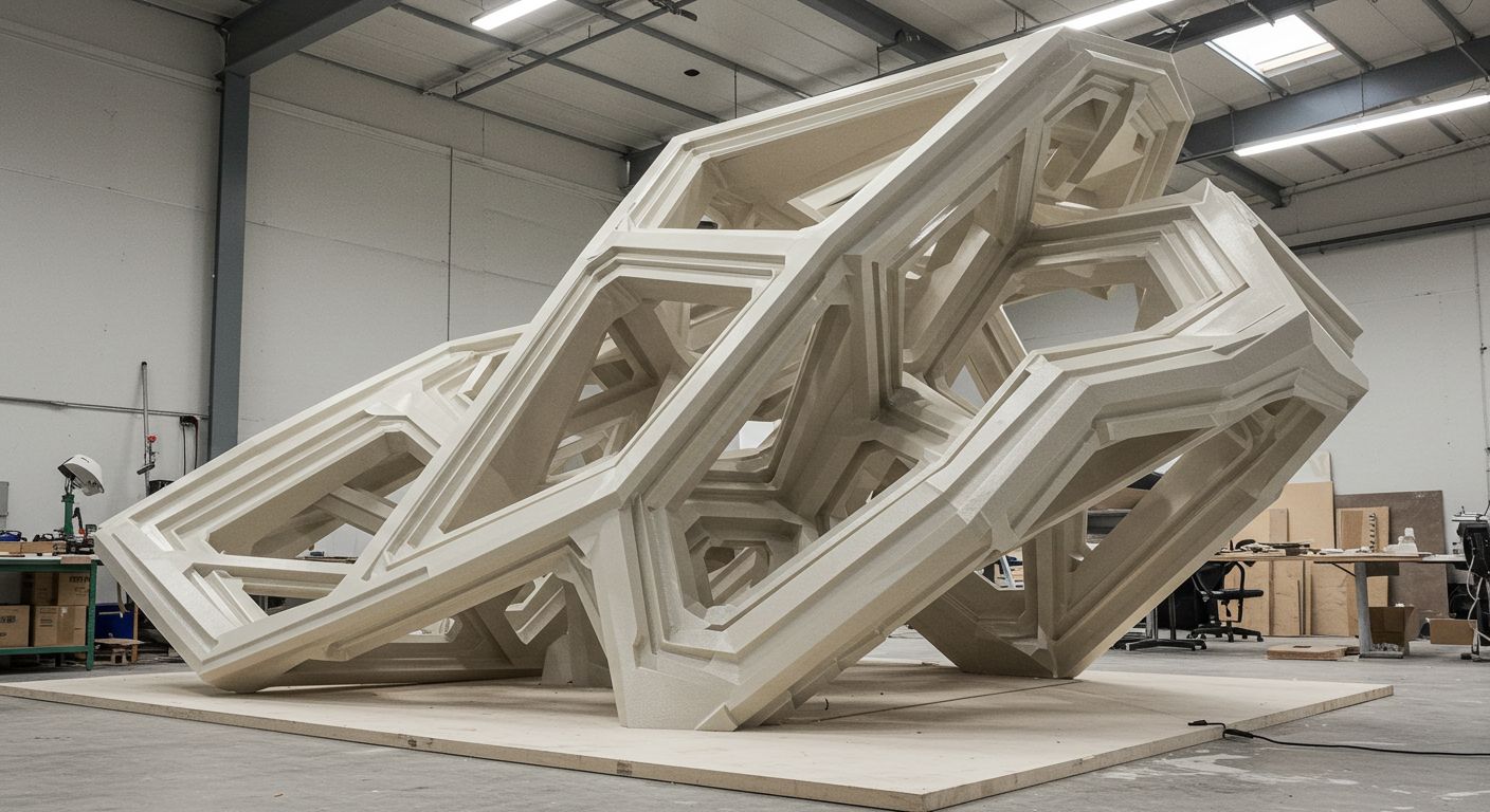 3D печать смоляных крупногабаритных моделей