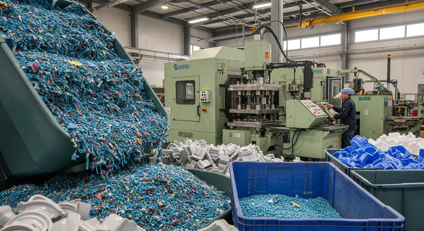 Использование переработанного пластика