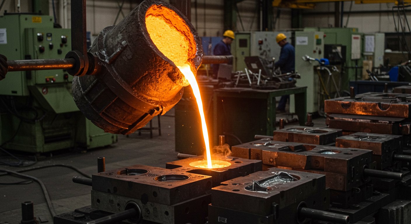 Литьё металлических деталей для авиационной отрасли