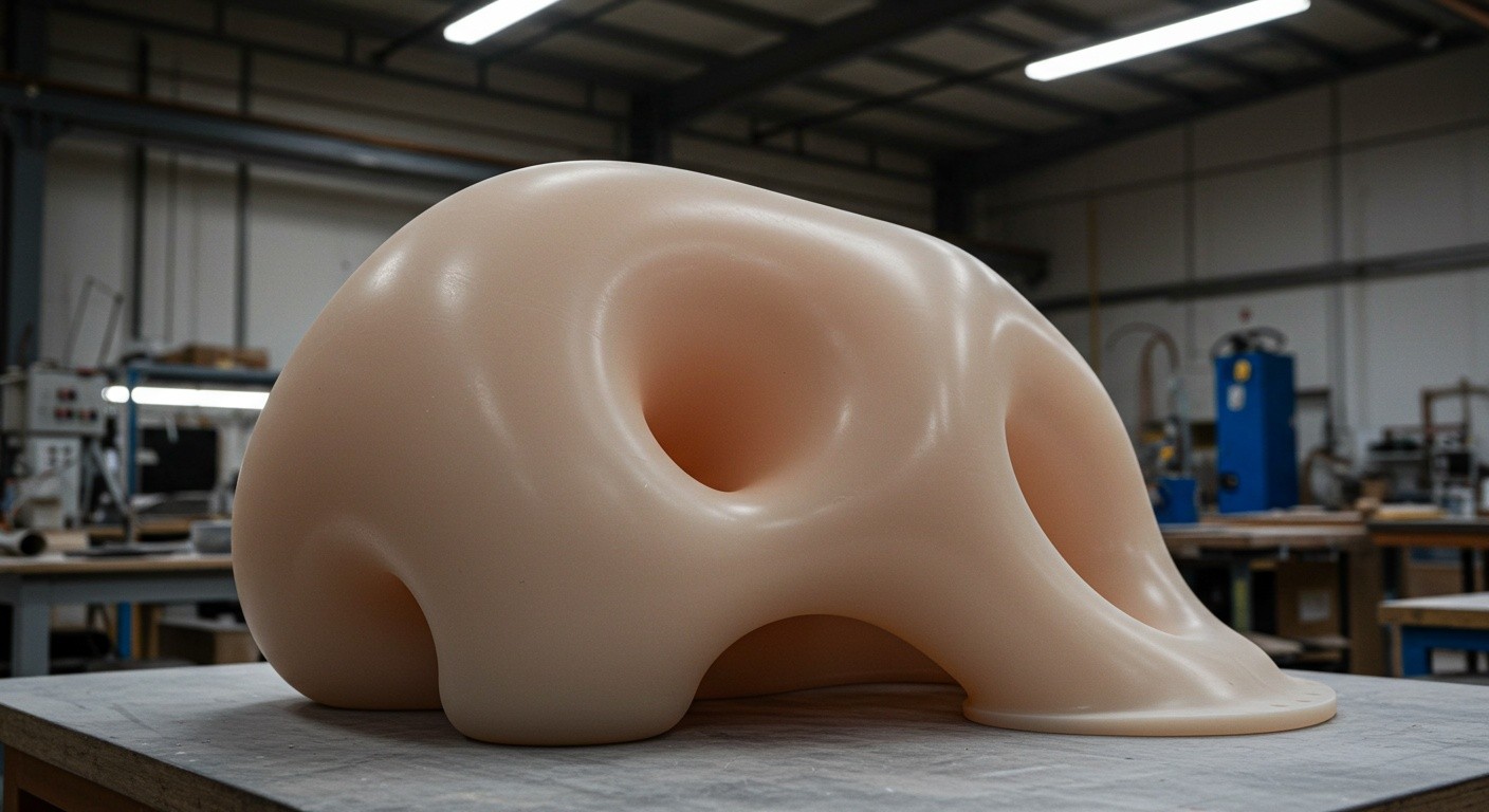 3D печать силиконовых крупногабаритных изделий