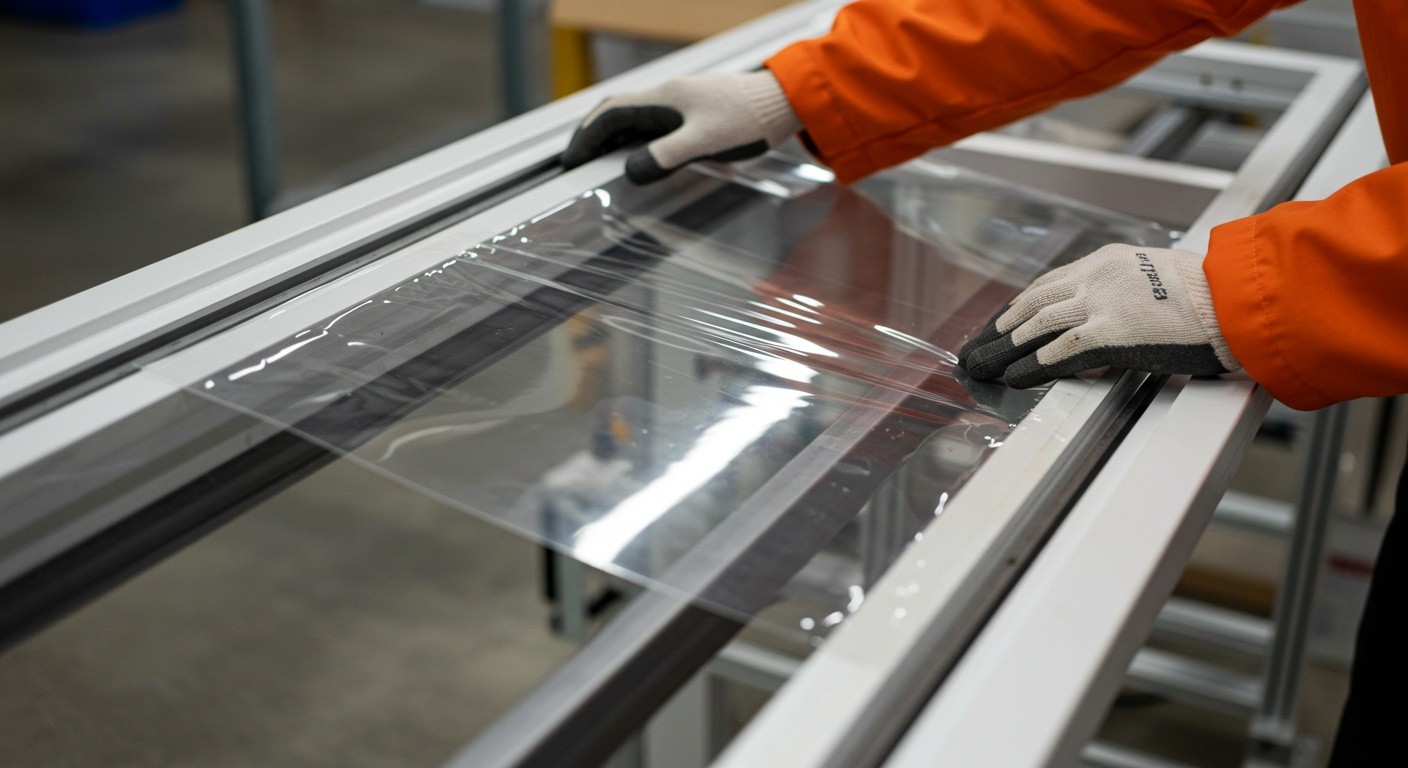 Создание прозрачных защитных пластиковых экранов