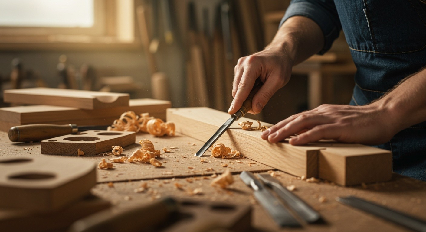 Проектирование среднемасштабных деревянных деталей