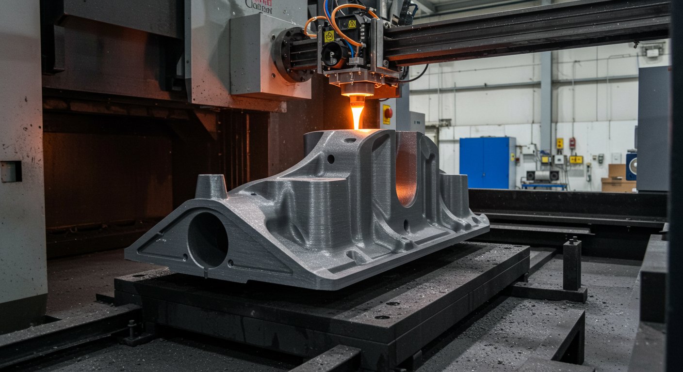 3D печать крупногабаритного композитного изделия