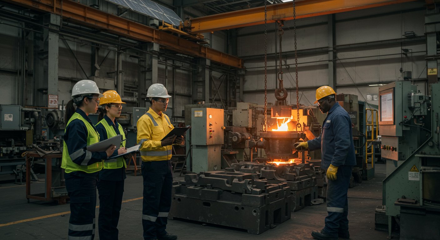 Снижение углеродного следа при литье