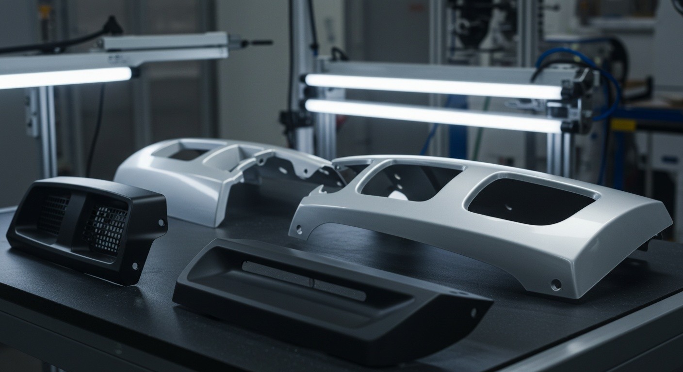 Литьё пластика среднесерийное для автомобильных компонентов