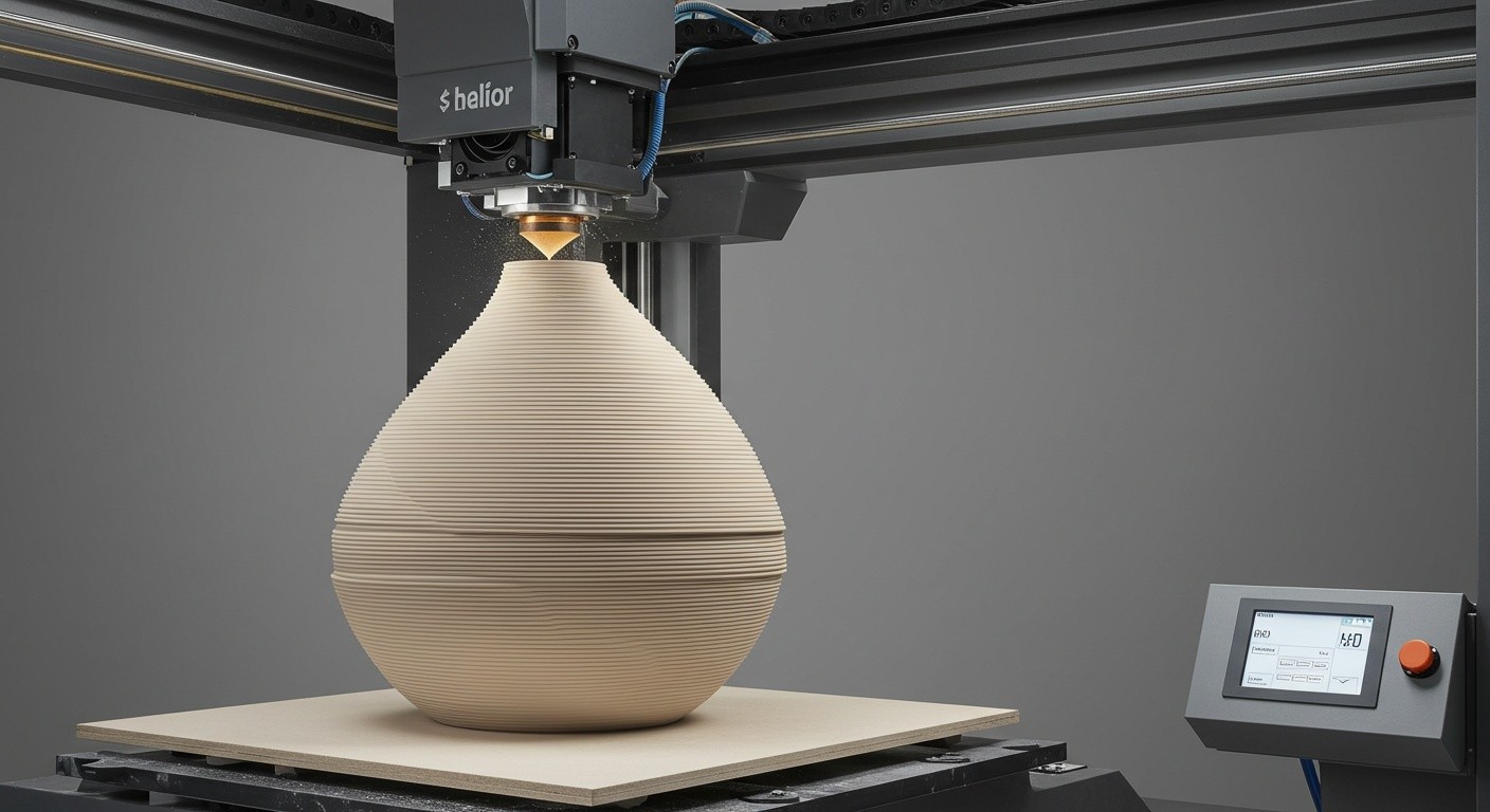 3D печать керамических крупногабаритных объектов