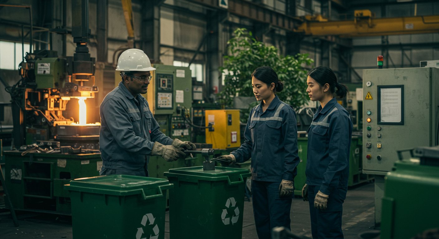 Снижение углеродного следа при литье