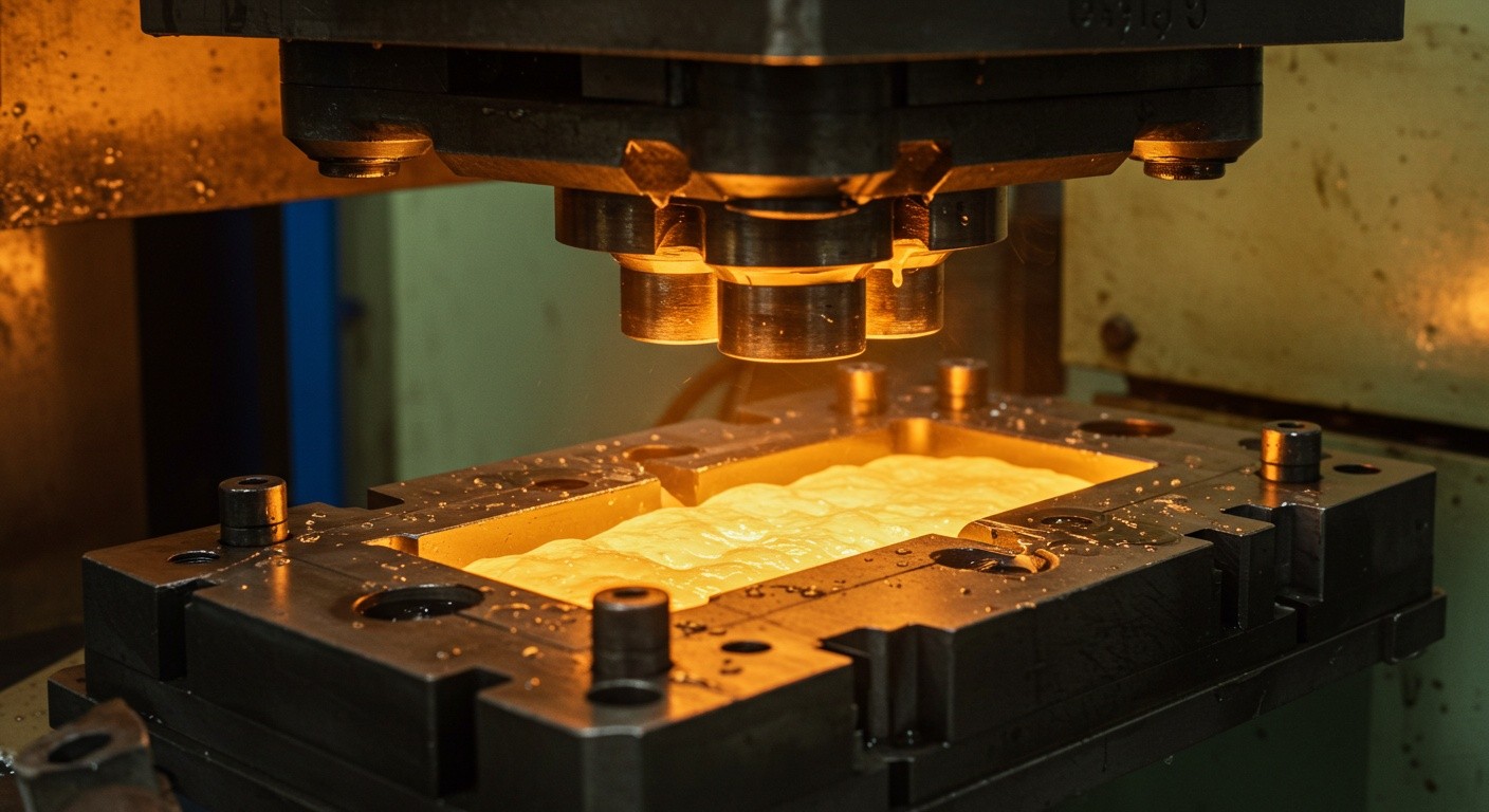 Особенности изготовления деталей методом компрессионного формования