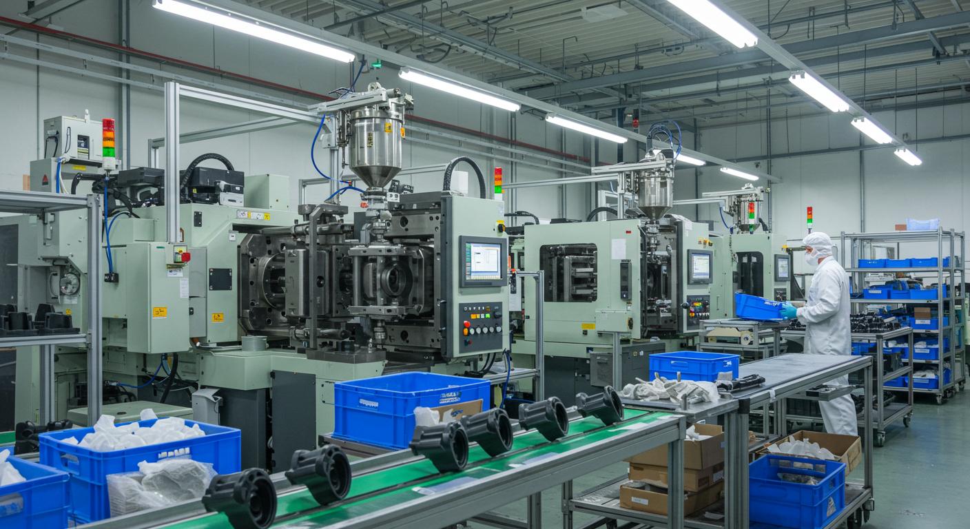 Разработка пластиковых изделий для серийных компонентов