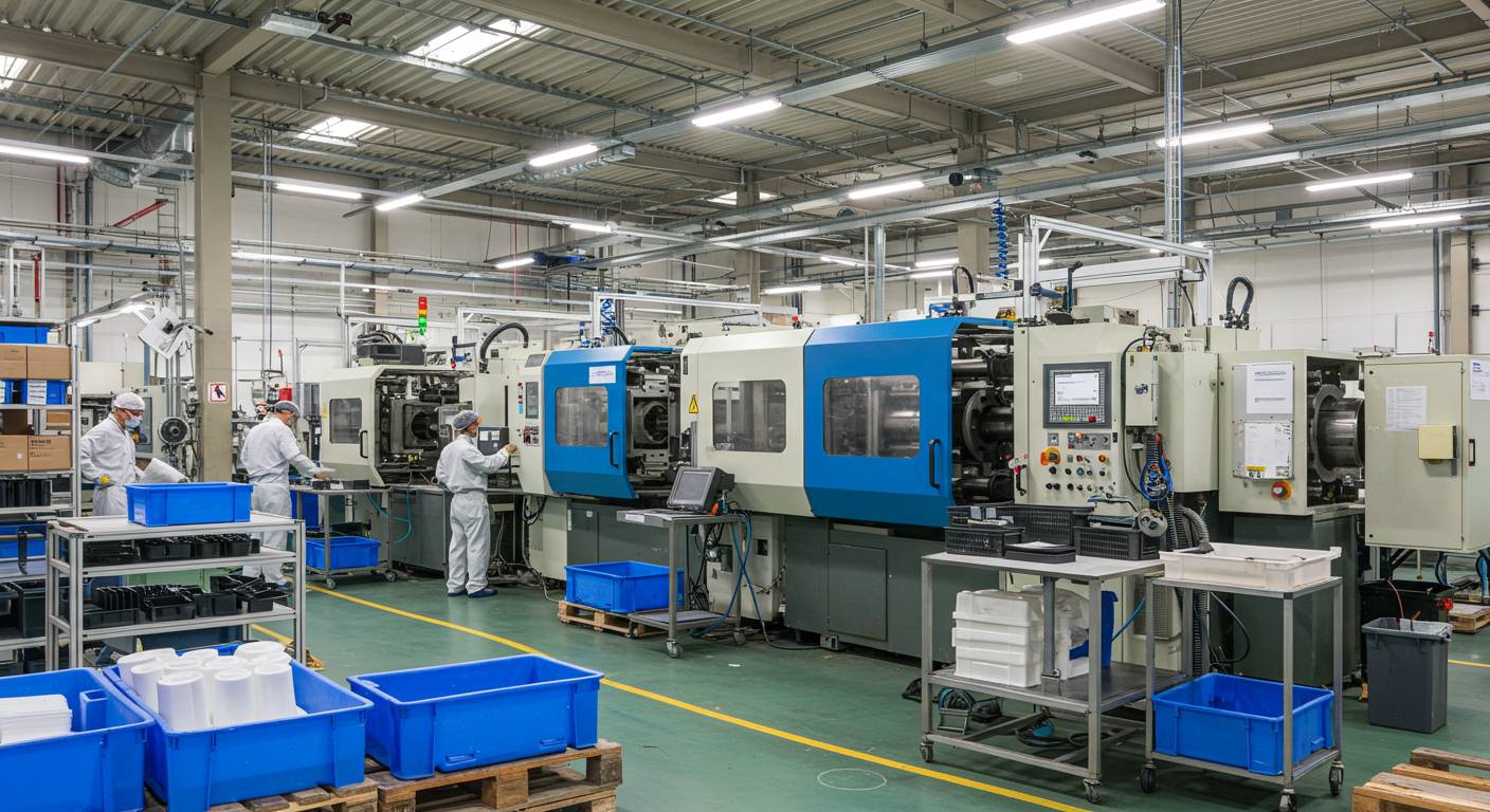 Серийные пластиковые компоненты