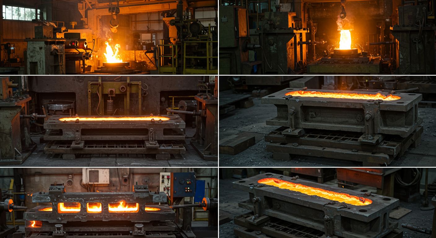Литьё деталей для несущих конструкций Литые металлические детали для несущих конструкций