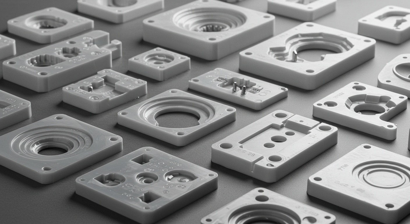 Литьё пластика среднесерийное для электроники