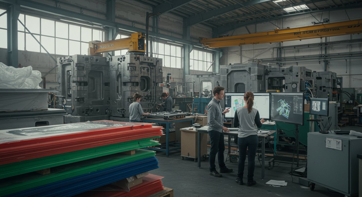 Проектирование крупномасштабных пластиковых изделий