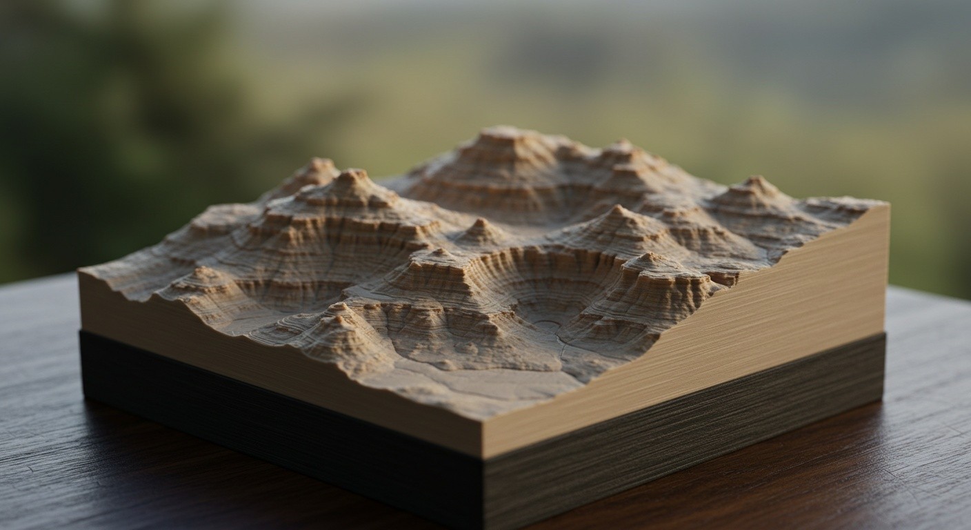 3D печать макетов ландшафтных объектов