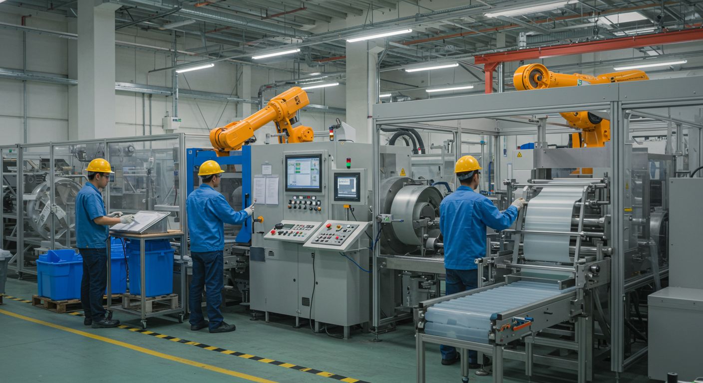 Современное управление производством пластика