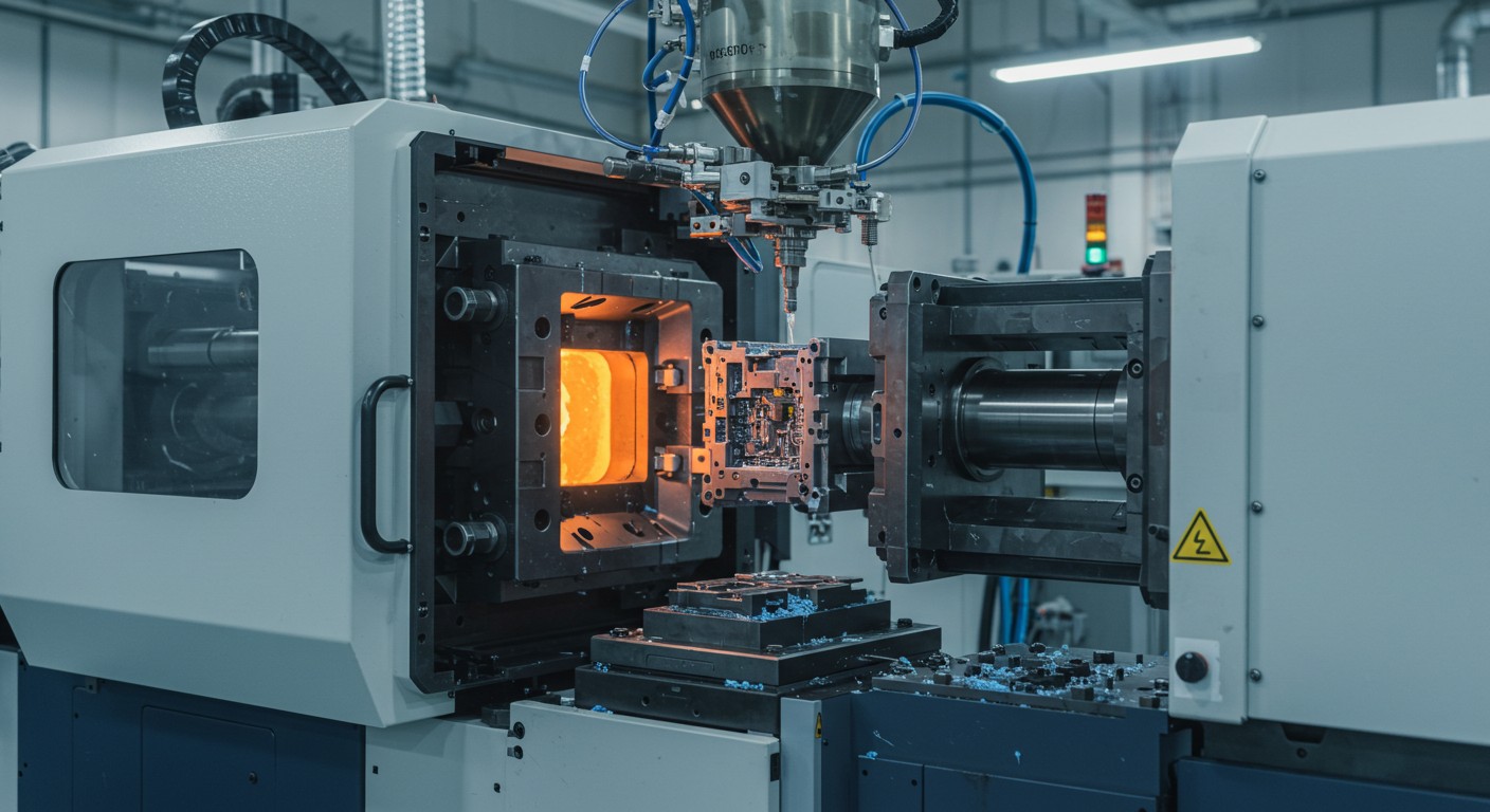 Литьё пластиковых деталей серийного производства для электроники