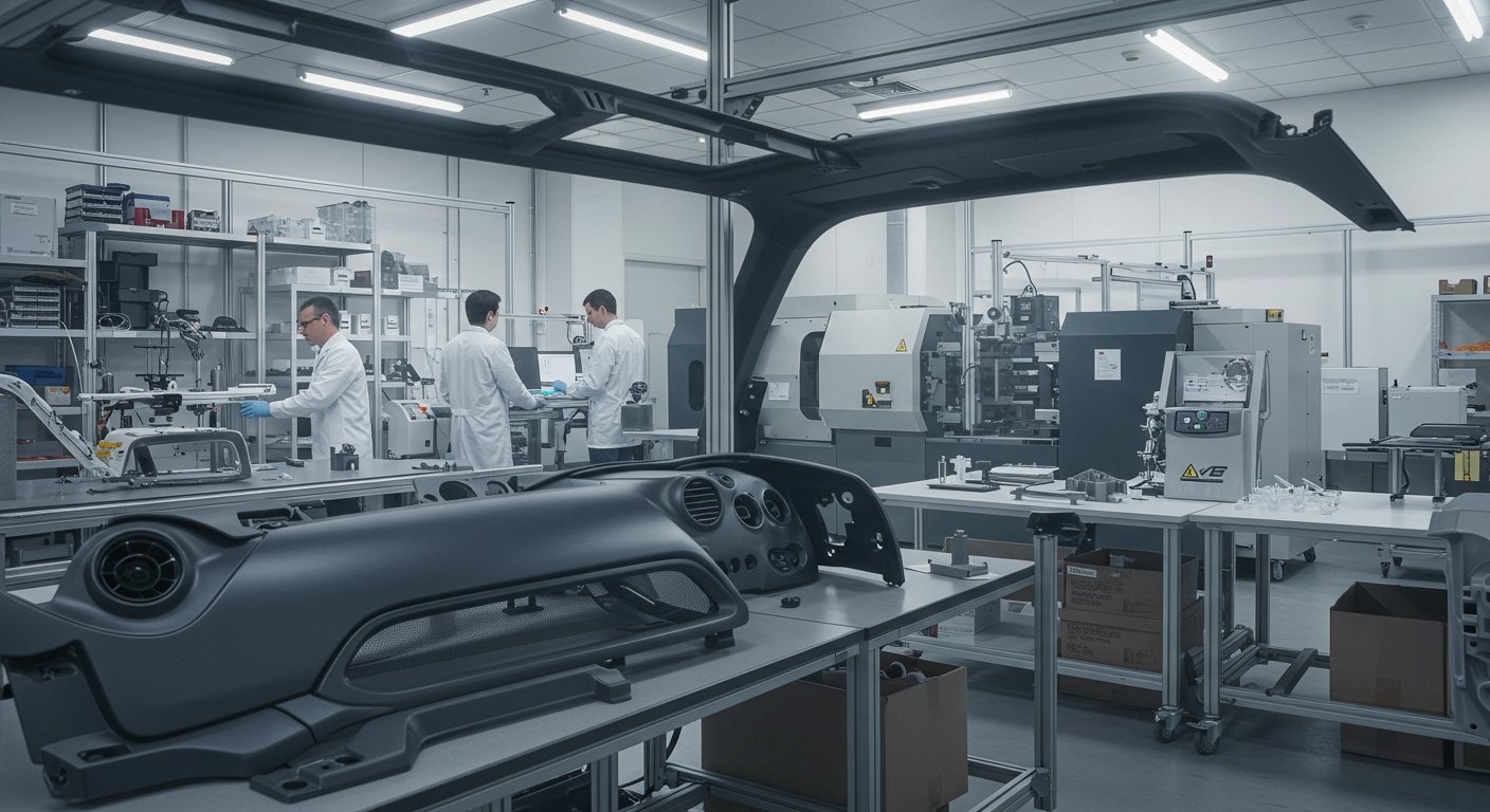 Разработка пластиковых изделий для автомобильной отрасли