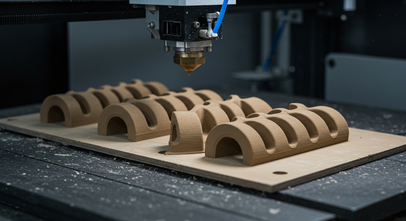 3D печать керамических промышленных элементов