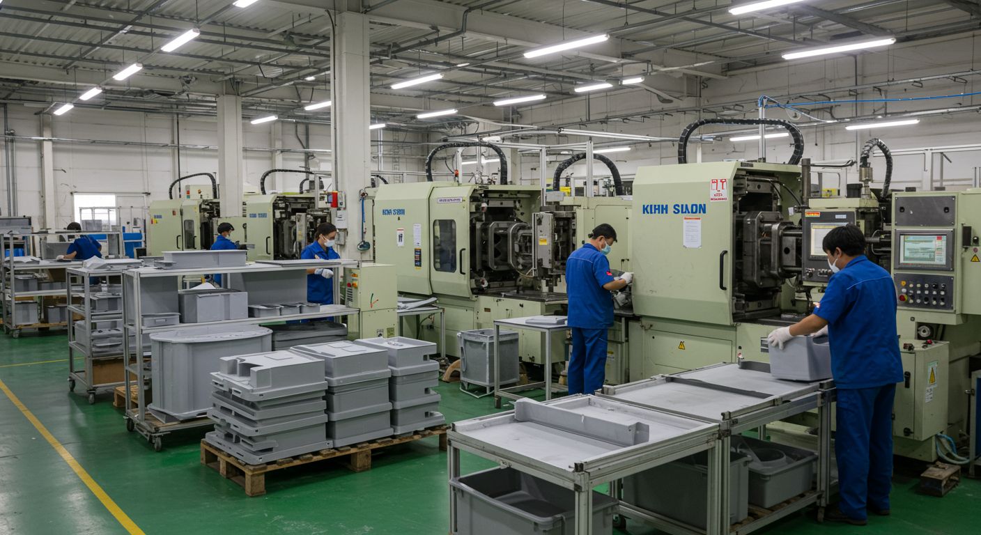 Пластиковые детали для мебели