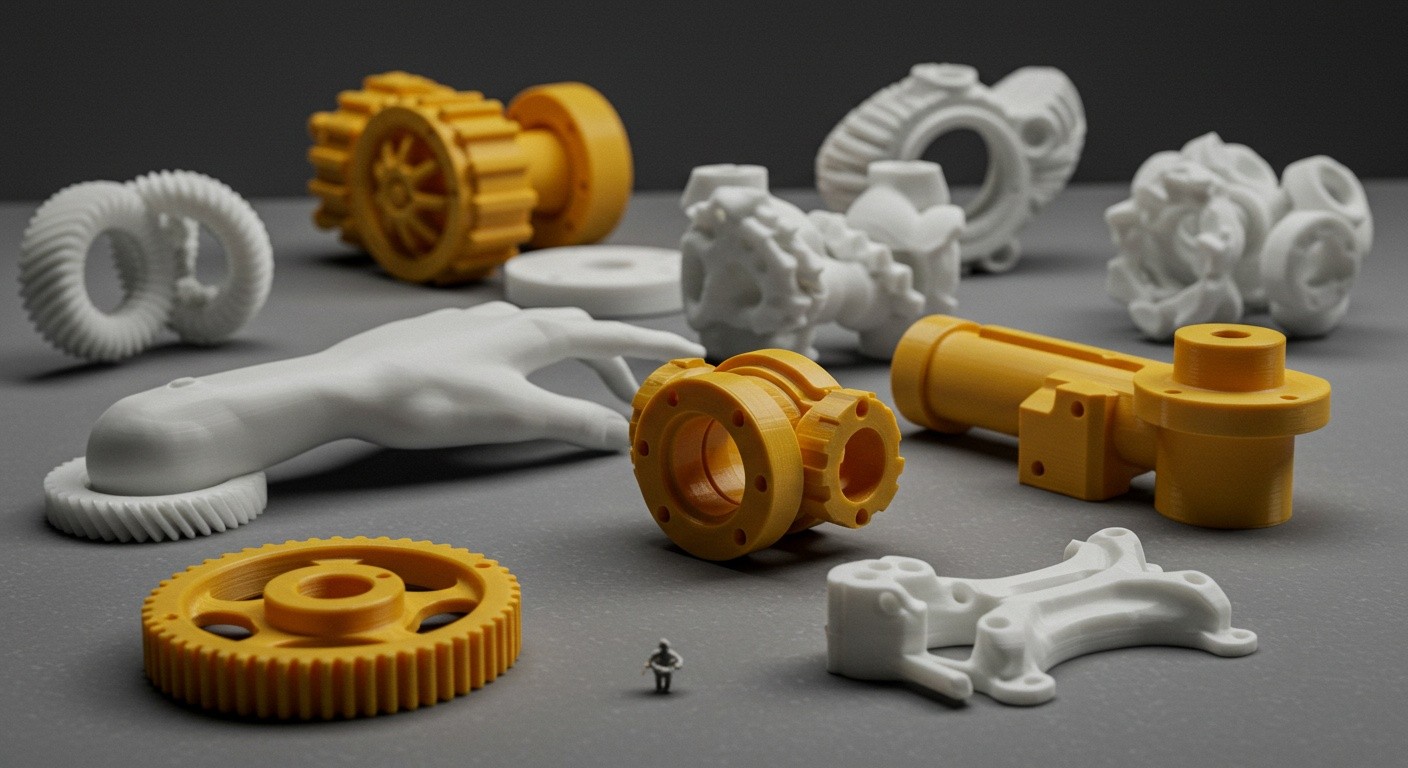 3D печать смоляных прототипов в натуральную величину