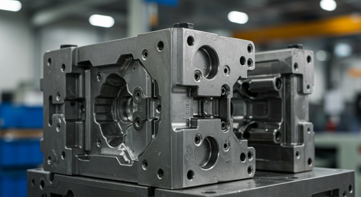 Литьё пластика промышленное для технических элементов