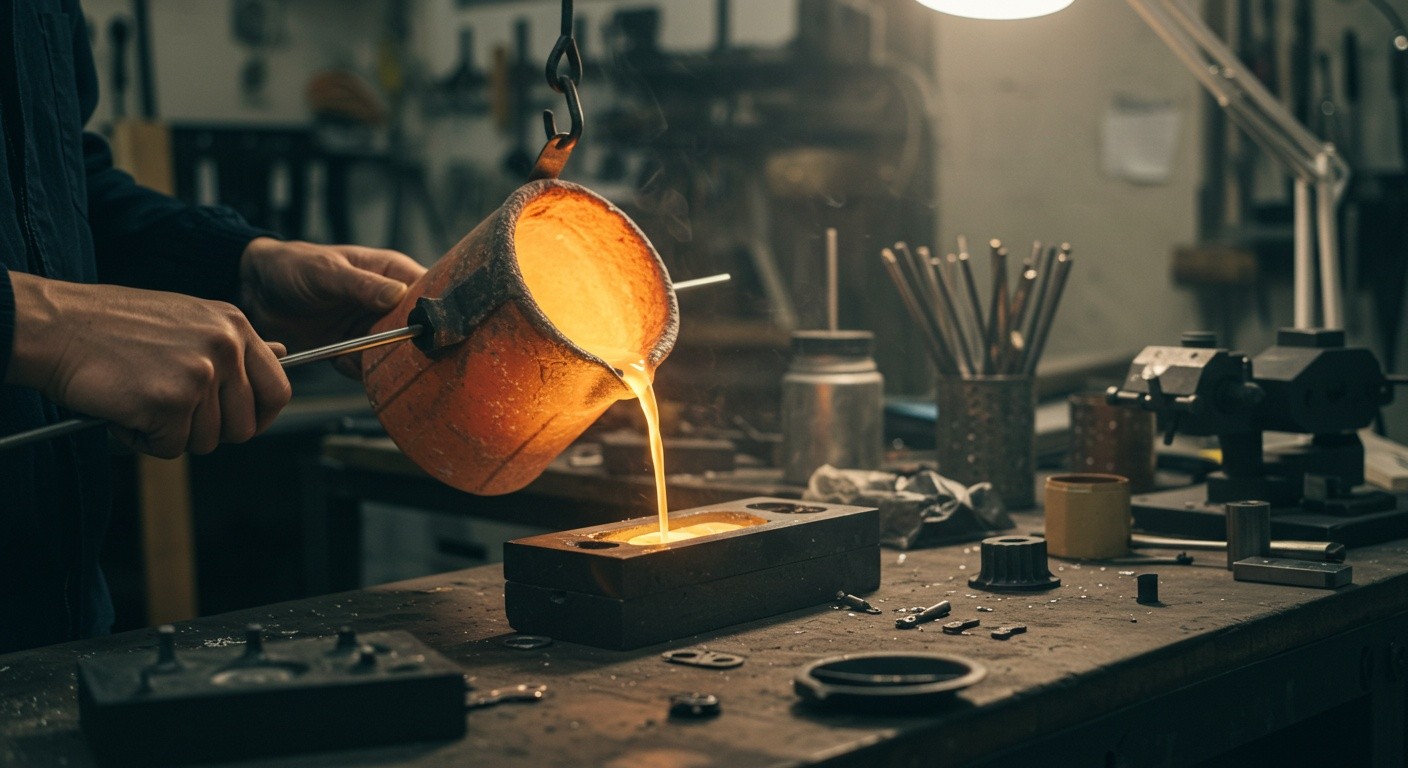 Литьё изделий и деталей малых масштабов